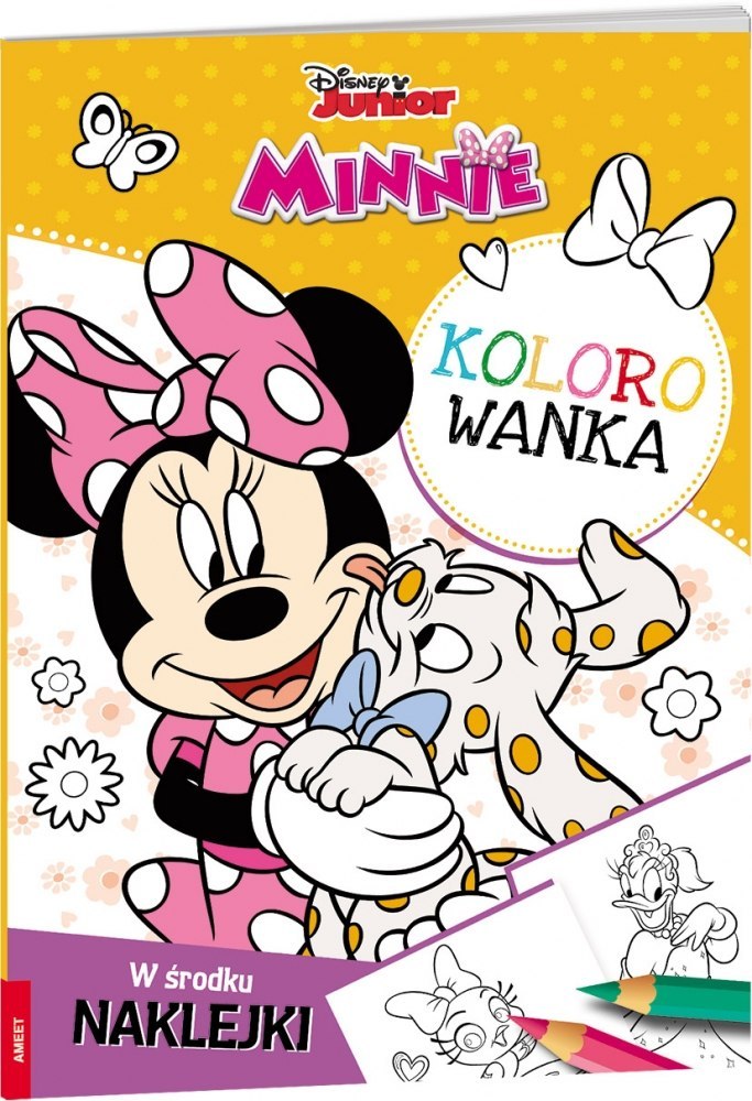 LIBRO DA QUADRO 200X290 MINNIE ADESIVI AM